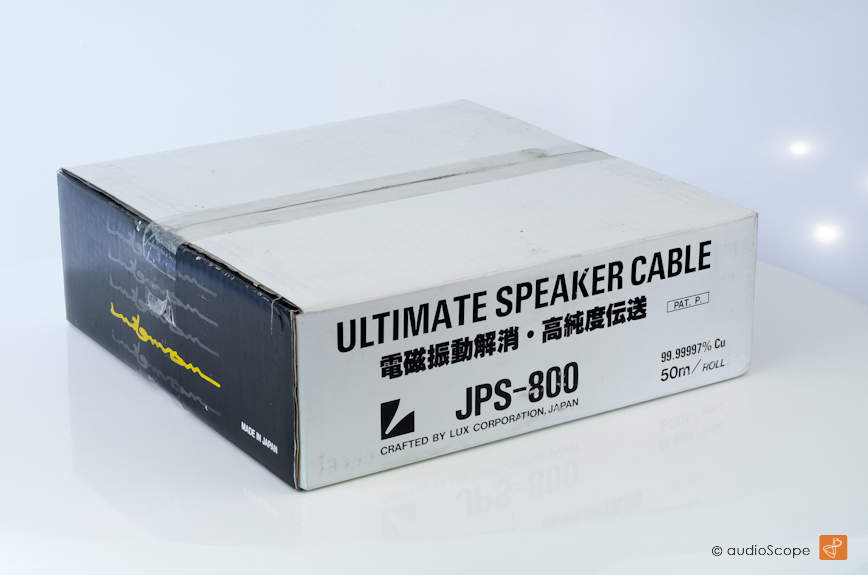 Luxman JPS-800 Ultimate Speaker Cable, X-Rare, NOS
