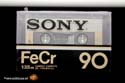 Sony FE-CR 90 min. Compact Cassette