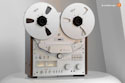Akai GX-636, silver, mint Akai GX-636, silver, mint