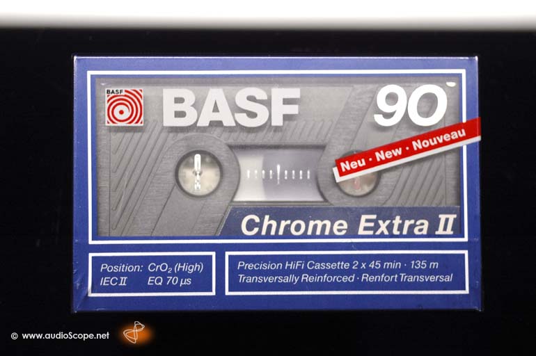 Cromo Extra II sellado BASF Perfecto Estado! 90' Cassette cinta , 