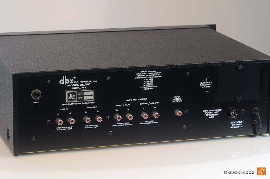 DBX 20/20 Spectrum Analyzer Equalizer for sale.