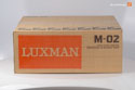 Luxman M-02 as new