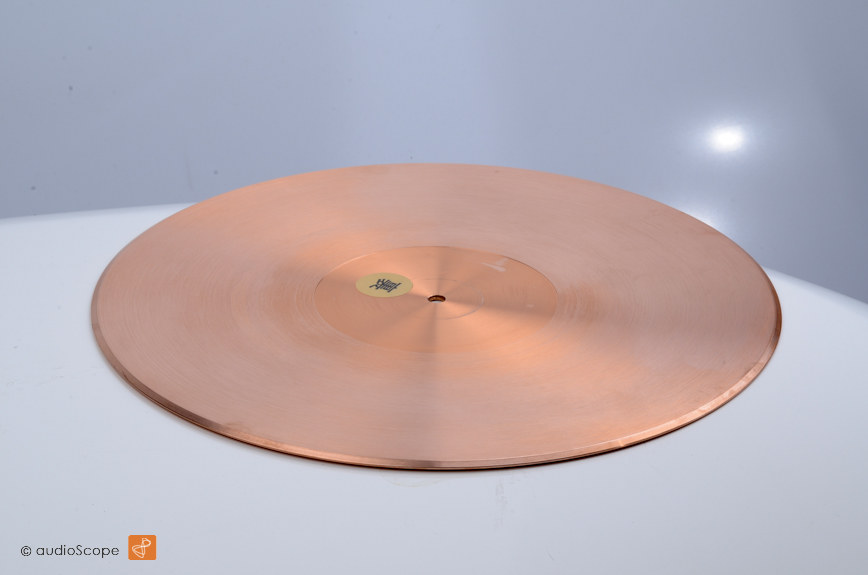 Micro Seiki CU-180 Copper Turntable Mat for sale.