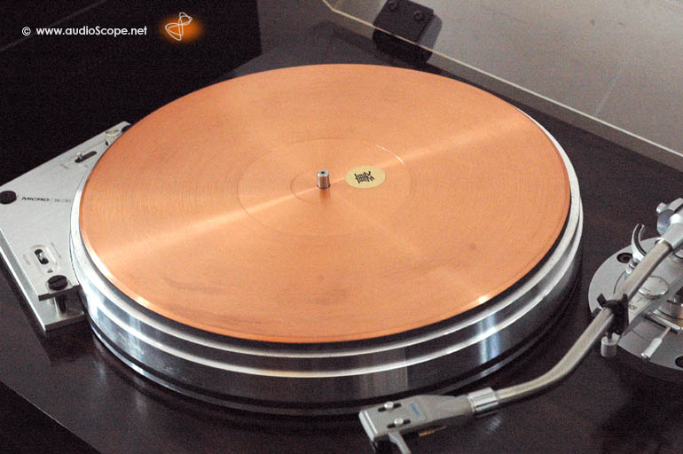 Micro Seiki CU-180 Copper Turntable Mat for sale.