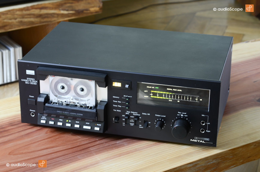 Sansui SC-3330 Cassette Recorder, rare