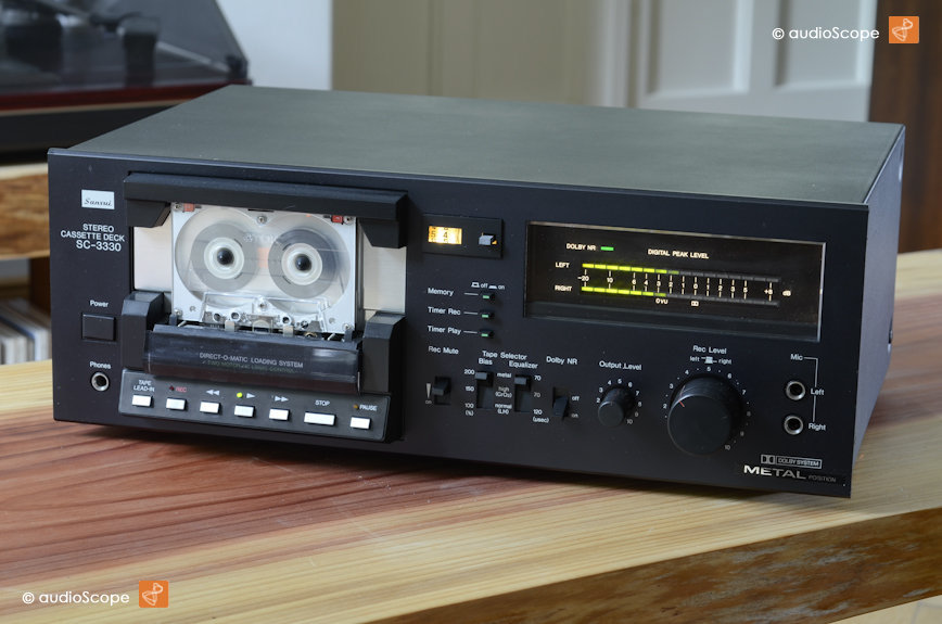 Sansui SC-3330 Cassette Recorder, rare