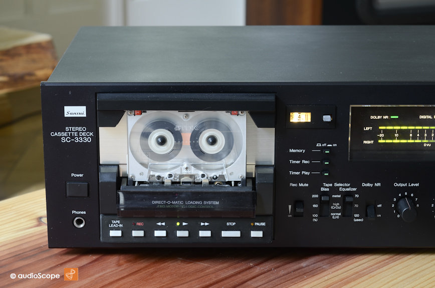 Sansui SC-3330 Cassette Recorder, rare