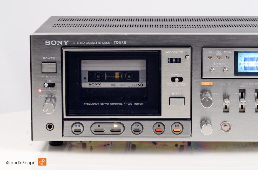 Tape Sony TC-K8B  By Toca DiscosFacebook