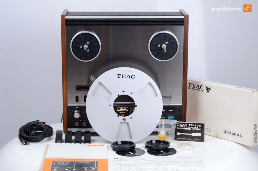 TEAC A-3300s 10 Stereo Reel to Reel - Excellent Condition – Audio-Exchange