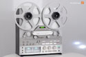 TEAC X-2000R in silver, as new