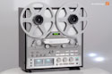 TEAC X-2000R silver, Woodcase