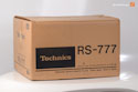 Technics RS-777, as new with box